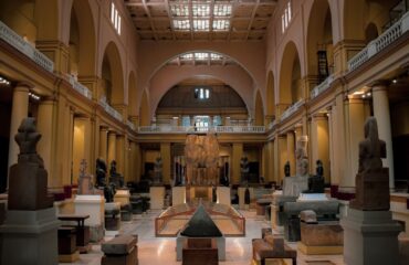 Egyptian Museum Inside View.