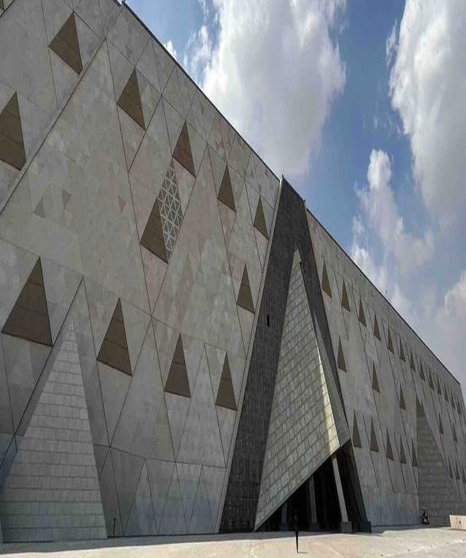 The Grand Egyptian Museum.