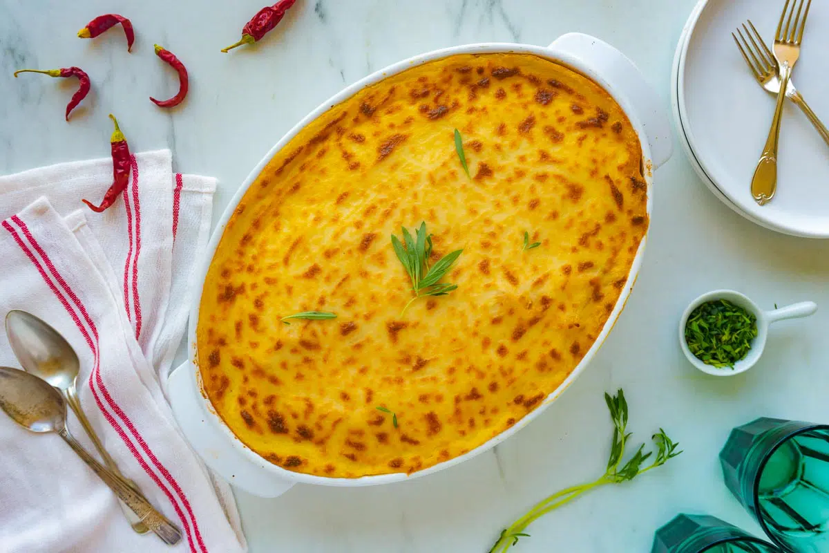 Macaroni with Bechamel- traditional Egyptian dishes